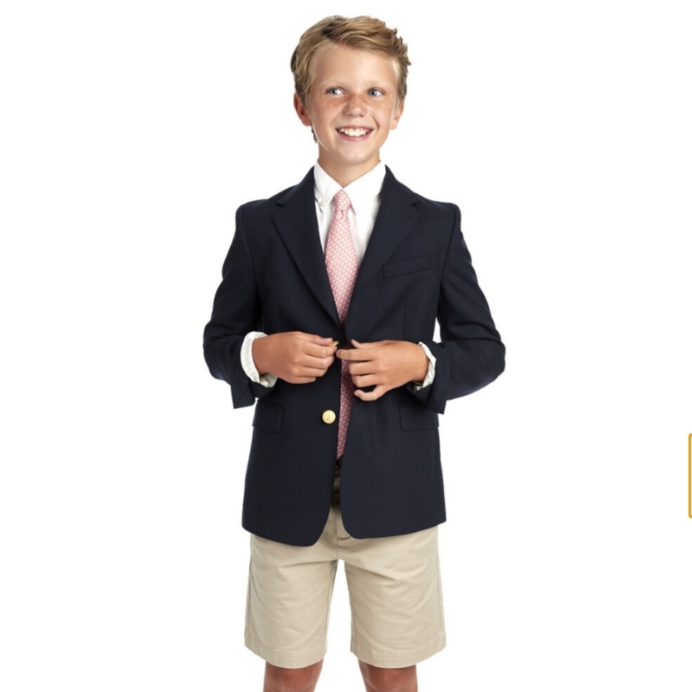 Vineyard vines Kids'  Navy Blazer